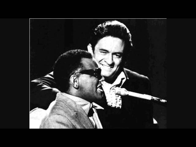 Ray Charles u0026 Johnny Cash Why Me Lord class=