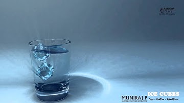 RealFlow IceCubes With Maya Render