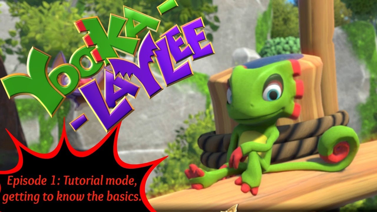 💎 Yooka-Laylee, Episode 1: Tutorial mode, getting to know the basics.
