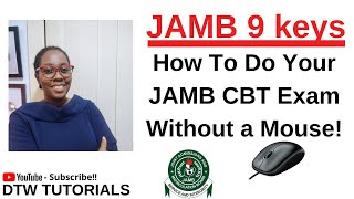 How To Use Keyboard Shortcuts for Your JAMB CBT Exam - JAMB 9 Keys screenshot 3