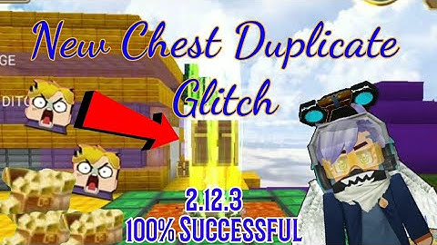 New Chest Dup Glitch 😱😱😱-(Skyblock) Blockman Go | 2.12.3 |