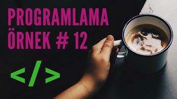 Programlama Örnekleri #12 - Fibonacci Sayılarının Bulunması