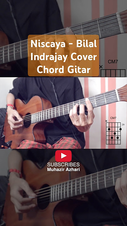 Bilal Indrajaya - Niscaya | Cover Akustik Tutorial Chord dan Kunci Gitar #chordgitar #cover #chords