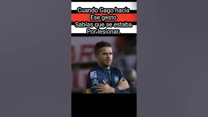Gago se quería hacer el picante y se lesionaba #river #boca #superclasico #libertadores #monumental