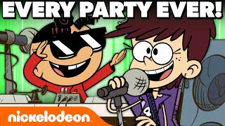Every PARTY In The Loud House & Casagrandes Ever  | Nickelodeon Cartoon Universe