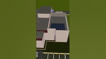 Four Story Shell || The Sims 2: Helvetica Mall [Day 1] #thesims2 #building #shorts