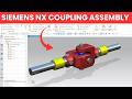 Siemens NX Coupling Assembly Tutorial - Part 2 | Full Walkthrough with Constraints
