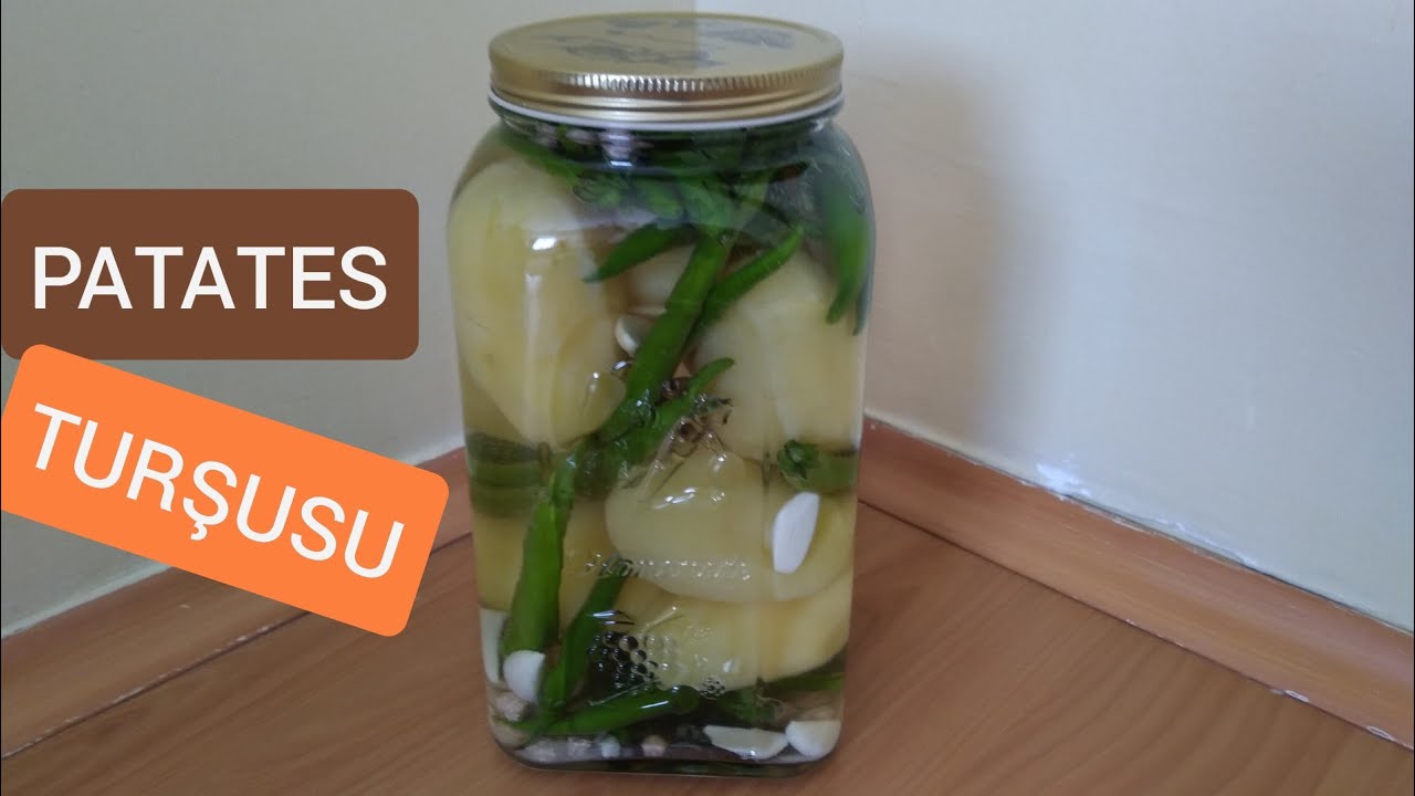 PATATES TURŞUSU TARİFİ – PATATES TURŞUSU NASIL YAPILIR – TURŞU – Leziz Yemek Tarifleri