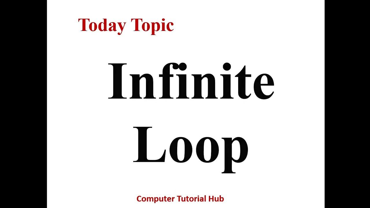 Infinite loop in C Language in Hindi - YouTube