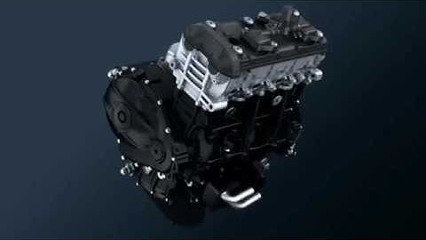 The 2017 GSX-R1000 with the exclusive Suzuki Racing Variable Valve Timing System (SR-VVT)