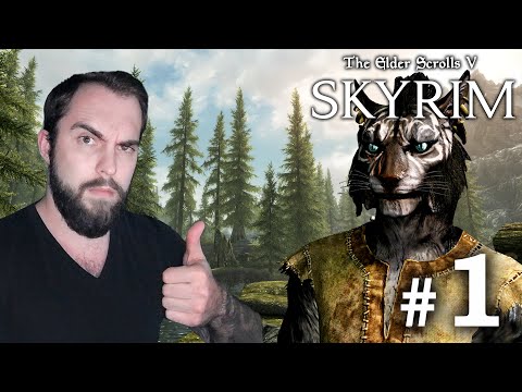 Видео: Начало начал - The Elder Scrolls V Skyrim Special Edition (Подробное прохождение) #1