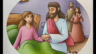 Jesus Heals Jairus’s Little Daughter Bible story for kids read aloud