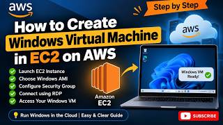 How to Create a Windows Virtual Machine in AWS EC2 | Step-by-Step Tutorial
