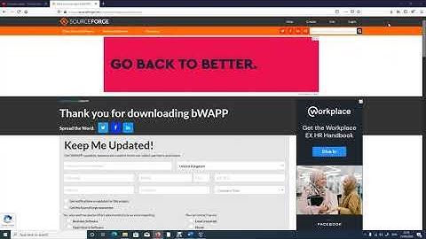 Intallation of VirtualBox and assing Beebox bWapp