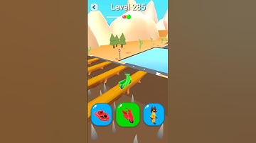 Shape-shifting Funny Race All Level Gameplay Walkthrough Master Level #285 BeamNG.drive #Shorts