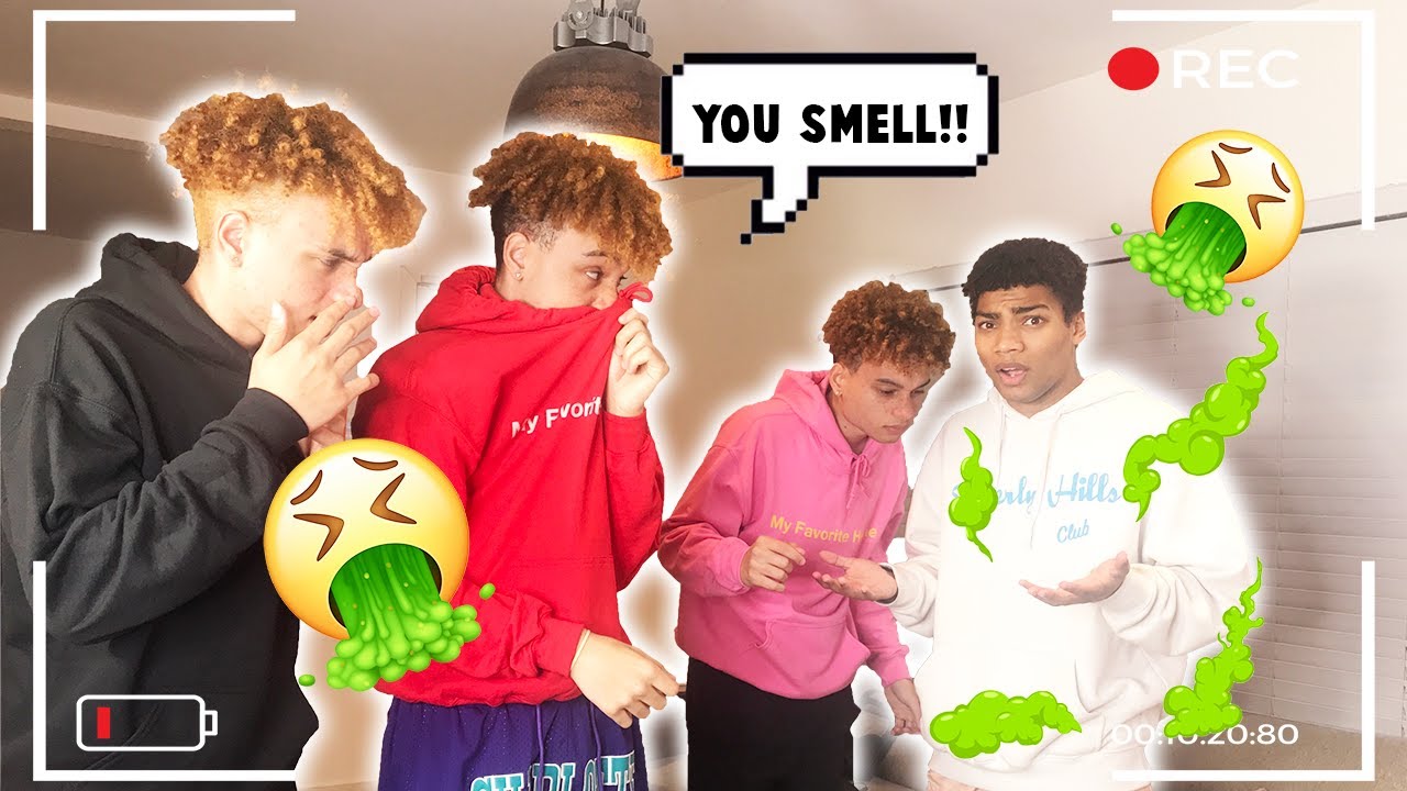 Розыгрыш "Ты пахнешь" над нашим соседом по комнате (Зайд Эли)