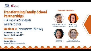 Transforming Family-School Partnerships Webinar 2: Communicate Effectively Wealth