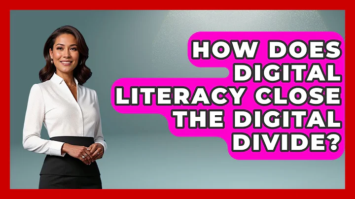 How Does Digital Literacy Close The Digital Divide? - Media Literacy For Everyone