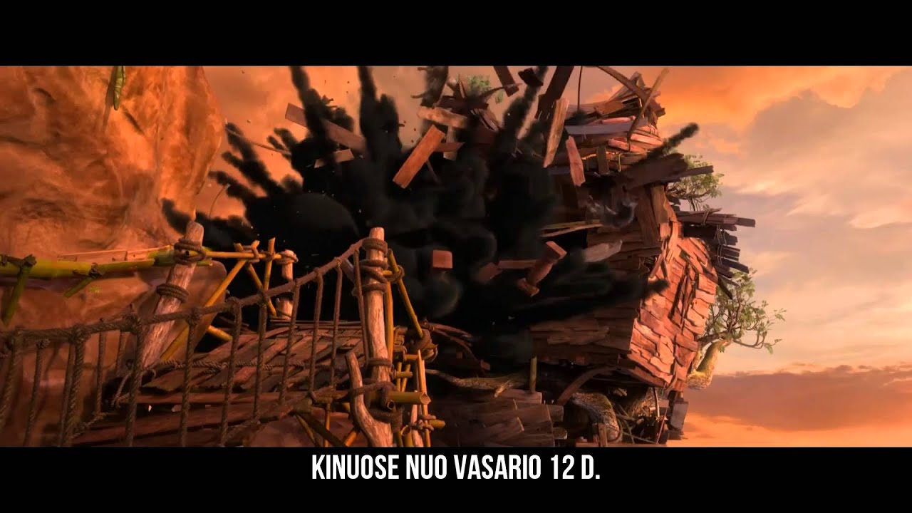 ROBINZONO KRUZO SALA filmas (2016) - nuotykių sprogimas!