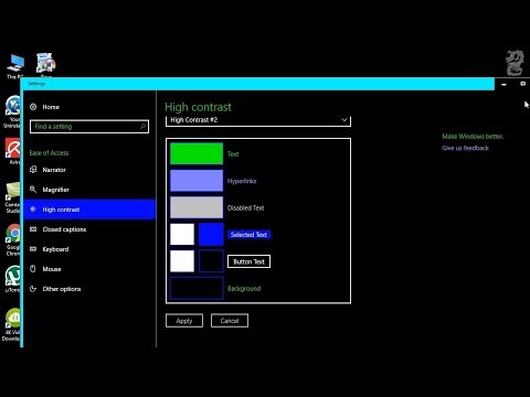 How to Enable High Contrast Theme on Windows 10