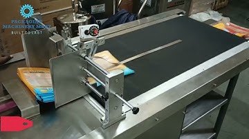 AUTOMATIC FRICTION FEEDER MACHINE FOR BIG POUCHES