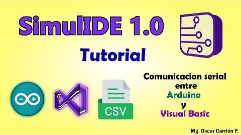 Como enlazar SimulIDE 1.0 y Visual Basic 2022