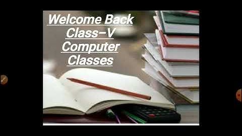 Class-5, Computer, Co-Curricular Activity-1