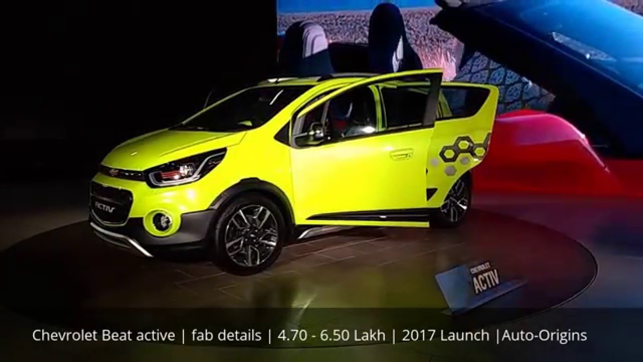 Chevrolet Beat Active | 4.70 - 6.50 | Release date | Auto expo India 2016