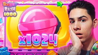 ПРОВЕРИЛ СЛОТ SUGAR RUSH 1000! СЛОТ С БЕШЕННЫМ ПОТЕНЦИАЛОМ!!! ЗАНОСЫ НЕДЕЛИ?