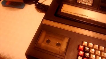 Intellivision Keyboard Component tape deck test