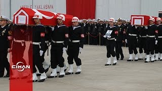 Helikopter Şehitleri Için Askeri Tören Düzenlendi