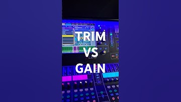 Gain vs. Trim, what