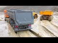 RC Vehicles Work in the Mud! Best R/C Construction Site! RC Trucks Extreme!