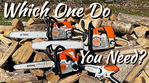 Stihl Chainsaw | Selecting The Right Chainsaw For You | Homeowner or Professional Saw