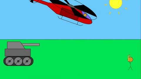 Flying Helicopter in different scenes