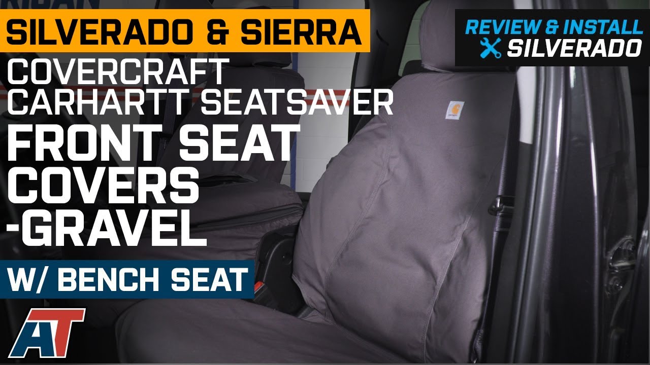 Covercraft Silverado Carhartt Seat Saver Front Covers Gravel S103818 14 18 1500 W Bench - 2021 Silverado 1500 Carhartt Seat Covers Covercraft Silverado Carhartt Seat Saver Front Covers Gravel S103818 14 18 1500 W Bench - 2021 Silverado 1500 Carhartt Seat Covers
