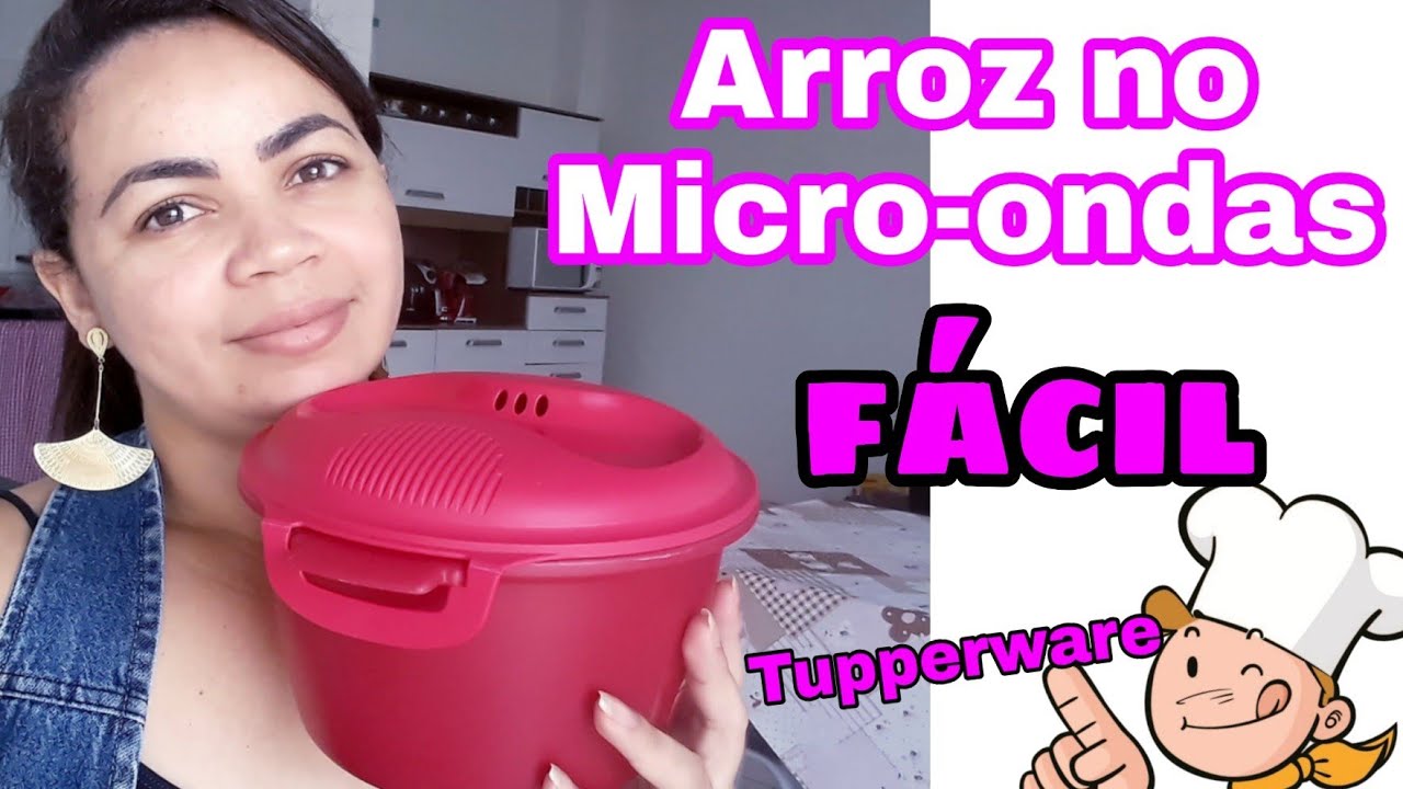 ARROZ NO MICROONDAS- MICRO ARROZ DA TUPPERWARE- PROMOÇÃO NO VITRINE 07