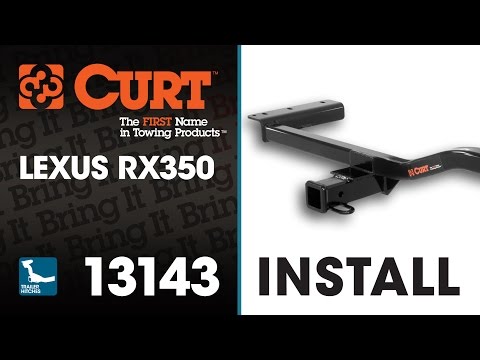 Trailer Hitch Install: CURT 13143 on a  Lexus RX350
