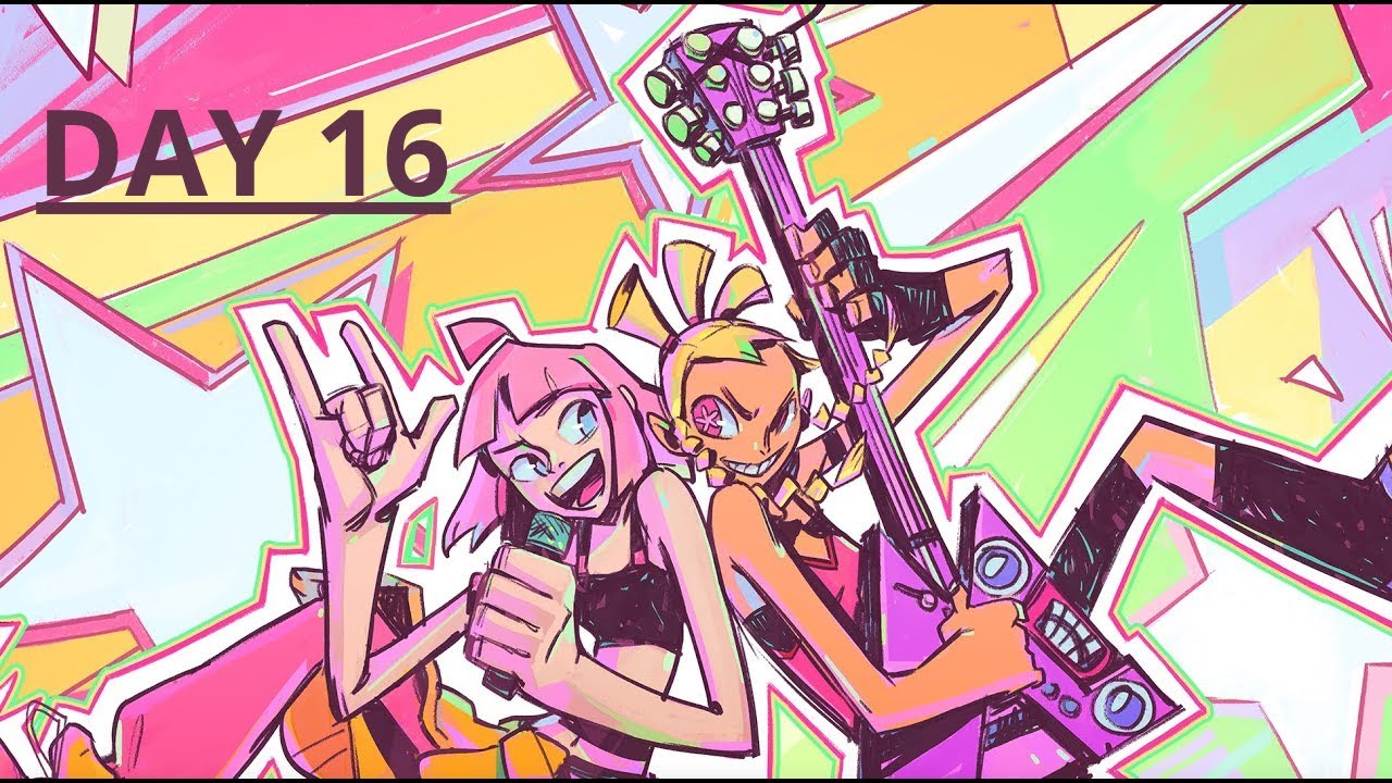 DAY 16 - Playing No Straight Roads' ending theme in UNBEATABLE until NSR2 drops