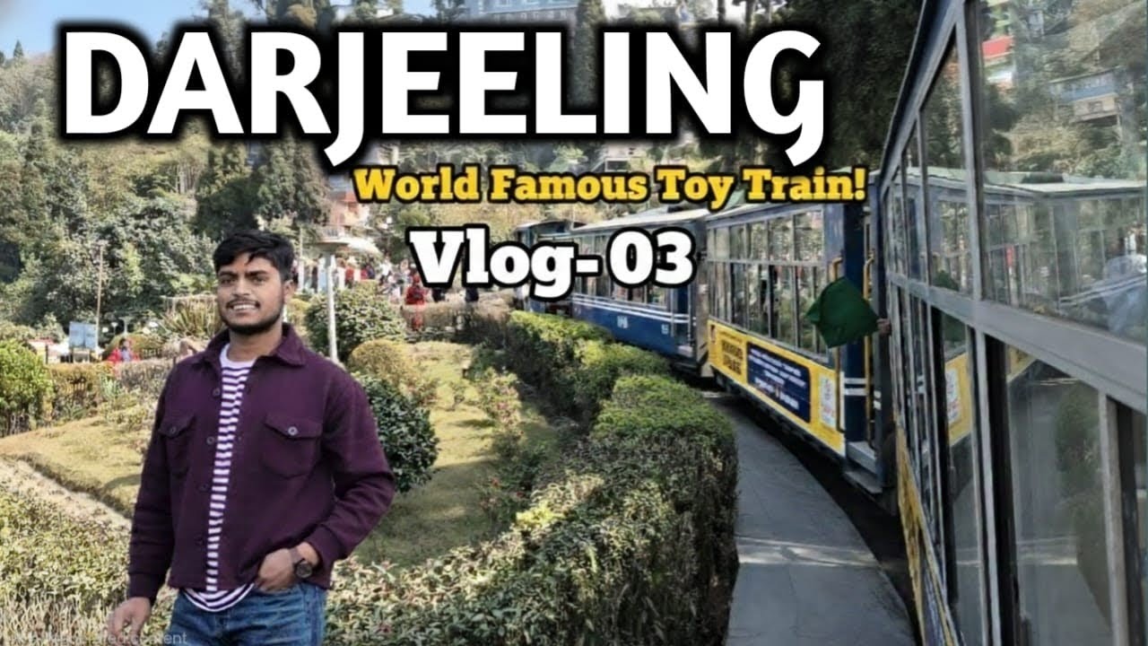 Finally aaj Toy Train me ride kr liya || Darjeeling Vlog-03 ||