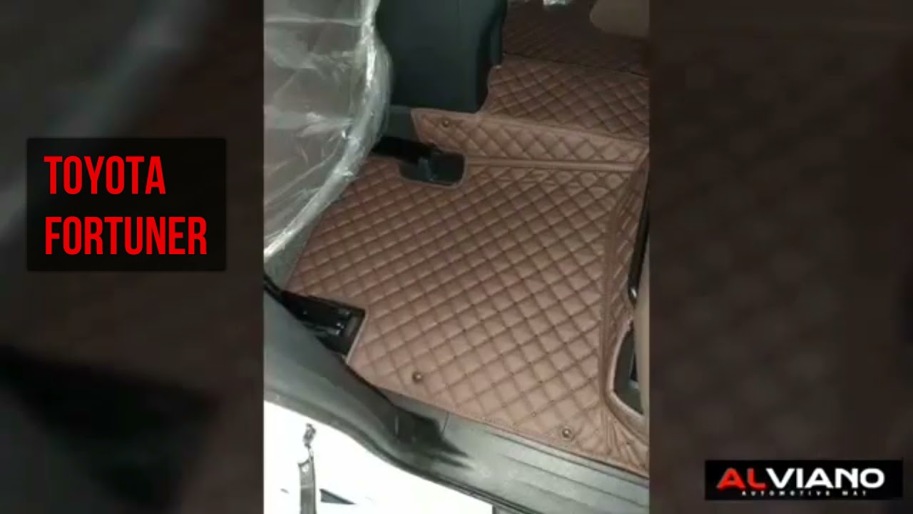 PEMASANGAN  KARPET  ALVIANO  PADA  TOYOTA FORTUNER