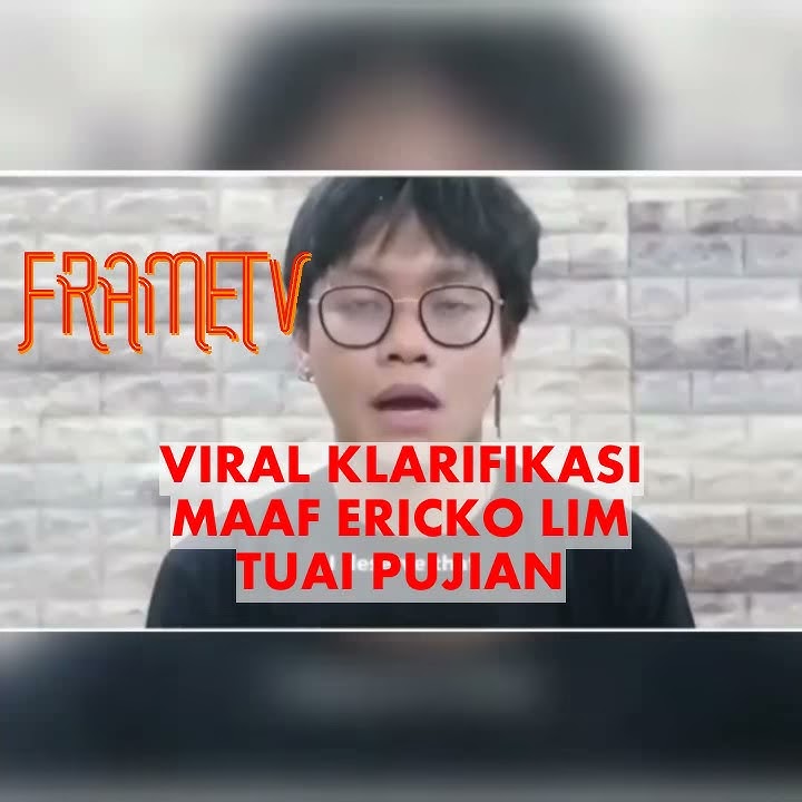 VIRAL KLARIFIKASI PERMINTAAN MAAF ERICKO LIM SOAL LISTY DAN JESSICA KEMARIN HEBOHKAN DUNIA MAYA