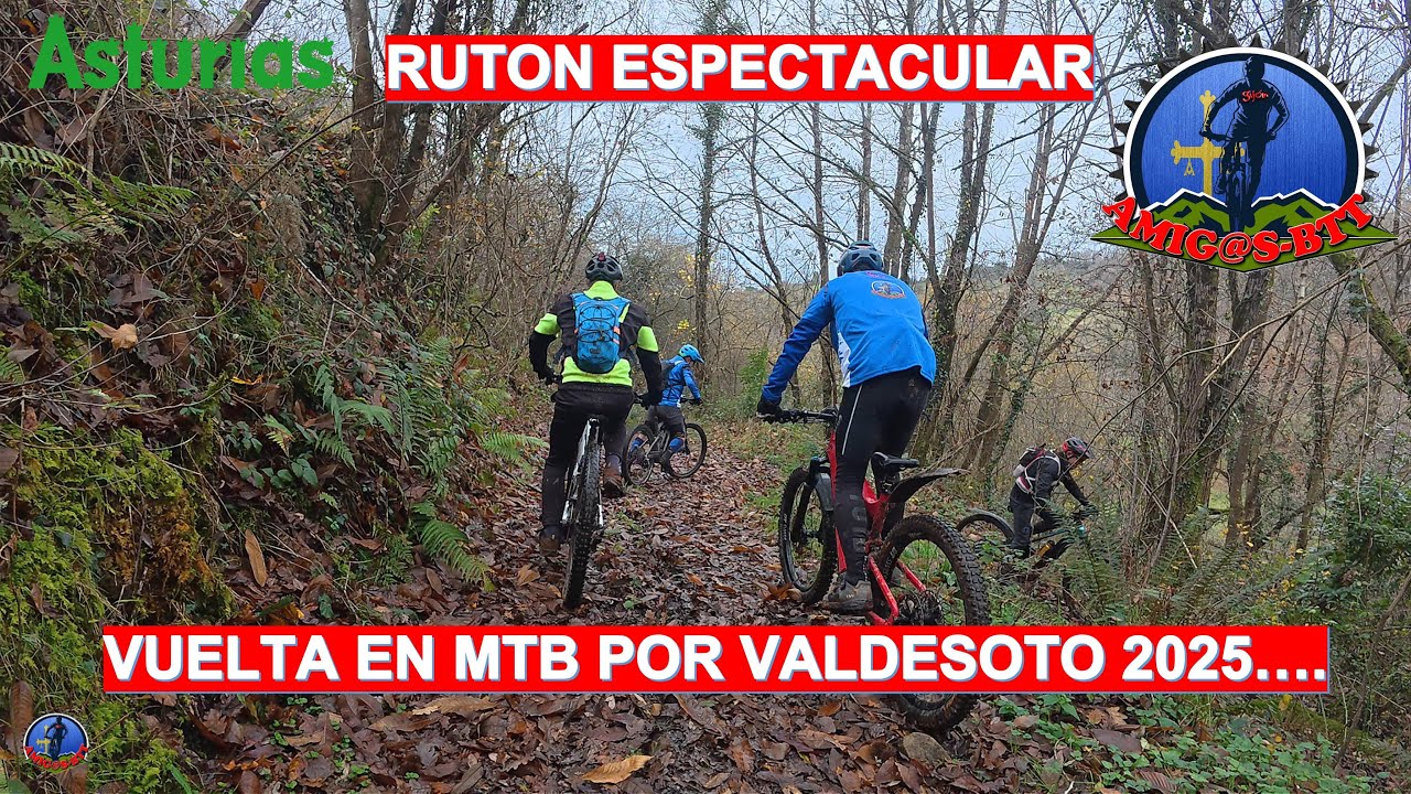 VUELTA EN MTB CON E BIKE POR VALDESOTO 2025