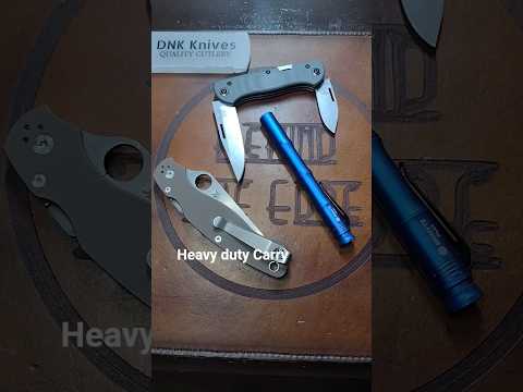 Heavy pockets today for double knife work carry. What's in your pocket?!