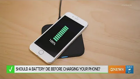 Is it better to let your phone battery completely drain before charging? We VERIFY