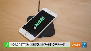 Is It Better To Let Your Phone Battery Completely Drain Before Charging? We Verify