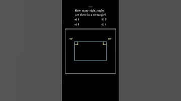Math Olympiad Class 4 | Rectangle Right Angles Quiz