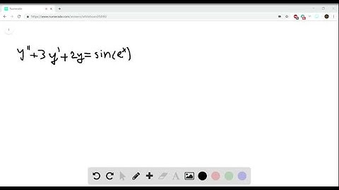 Solve the differential equation using the method of variation of parameters. y” + 3y