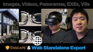Enscape Version 2.4 Update - All The Export Options including the NEW Web Standalone