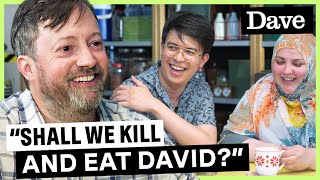 Phil Wang & Fatiha El-Ghorri Visit David Mitchell's Bunker | Outsiders: Gone Wild | Dave